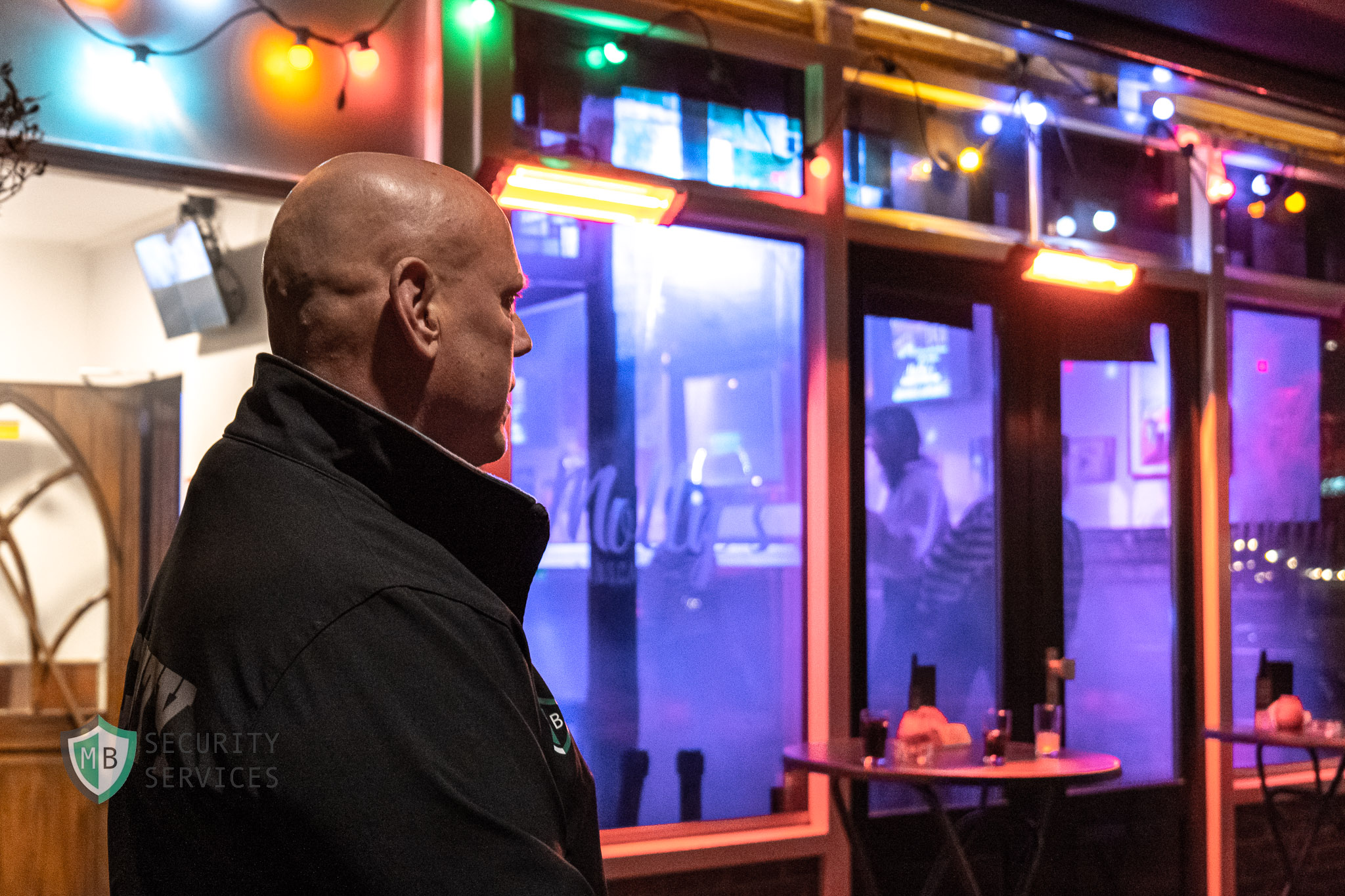 MB-Security horecabeveiliger op locatie